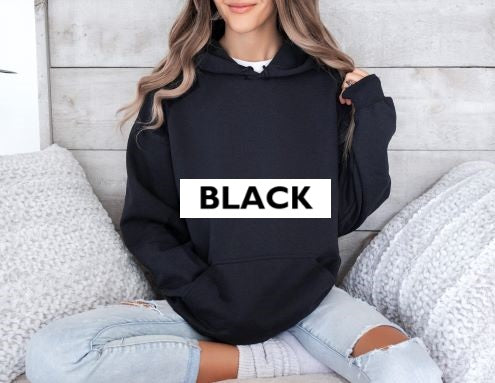 Black Hooded Sweatshirt