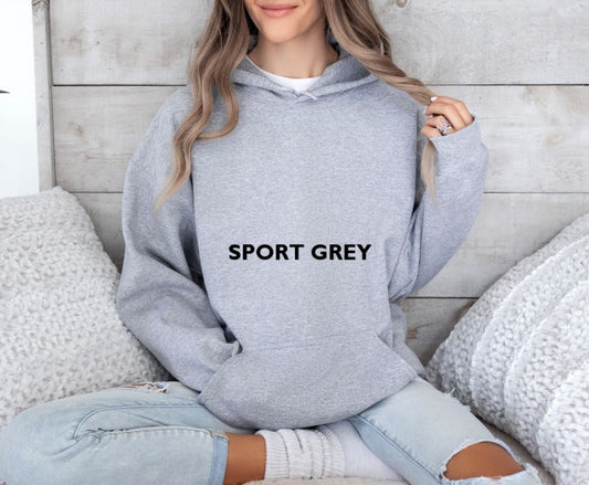 Sport Grey Hooded Sweatshirt